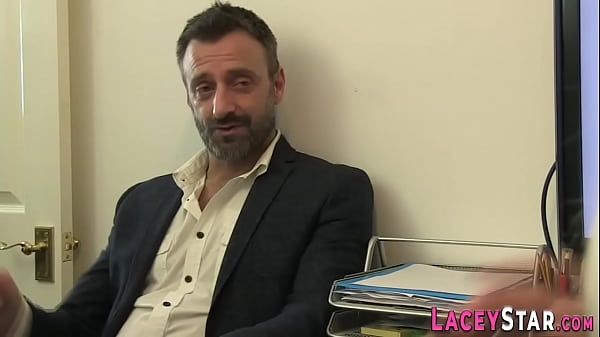 Mature doctor with big tits masturbates