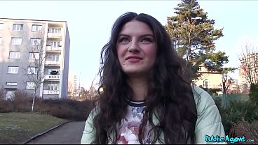 Sexy Young ITALIAN Fucked after an Amateur Modelling Casting - Public Agent