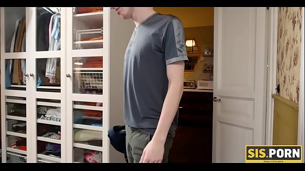SIS.PORN. Unsuspecting coed is restlessly penetrated without knowing stepbro fucks her