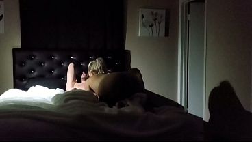 Horny Wife gets Dick at Bar and Gloryhole then Rough Sex with Husband