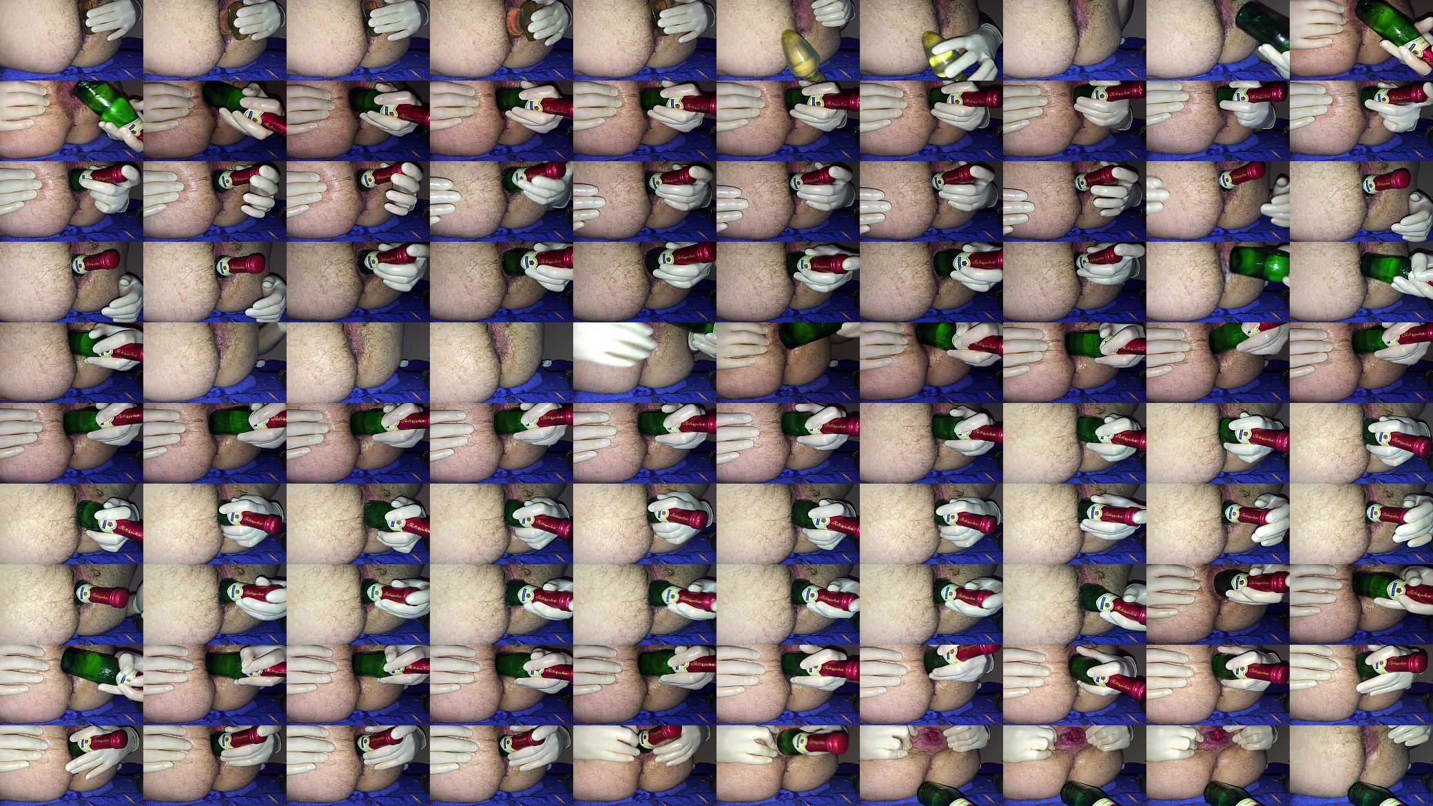 Anal Plug and Bottle Fucking My Asshole 预览图