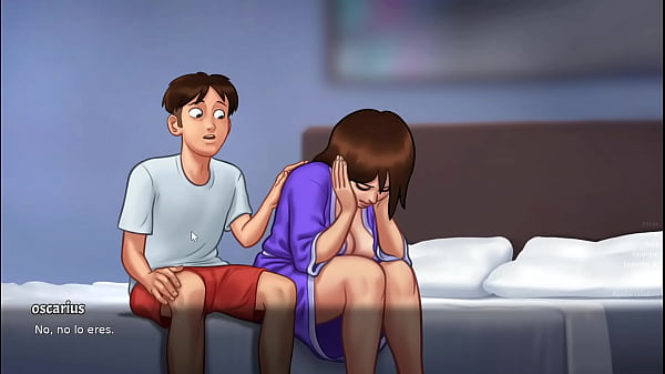 Download Video - madrasta me pide que me masturbe viendola - summertime saga