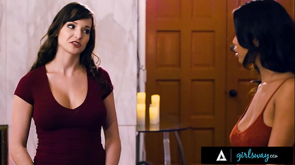 Download Video - GIRLSWAY Busty MILF Lexi Luna Teaches Nia Nacci How To Play With Balls On Her Pool Table