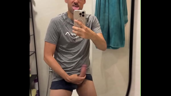 Download Video - bisex fella showing off big cock and busting a huge load