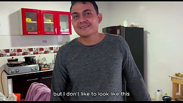 Wild orgy. Busty, horny lesbians want to try big dicks. Two guys call them and they all have sex. Orgy. Latina - american