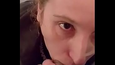 Swallowing the bent cock Thumbnail