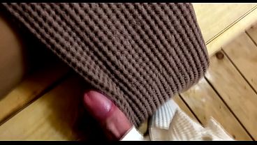Muscular guy fucks realistic silicone sex doll and cums inside! Strong male ORGASM!