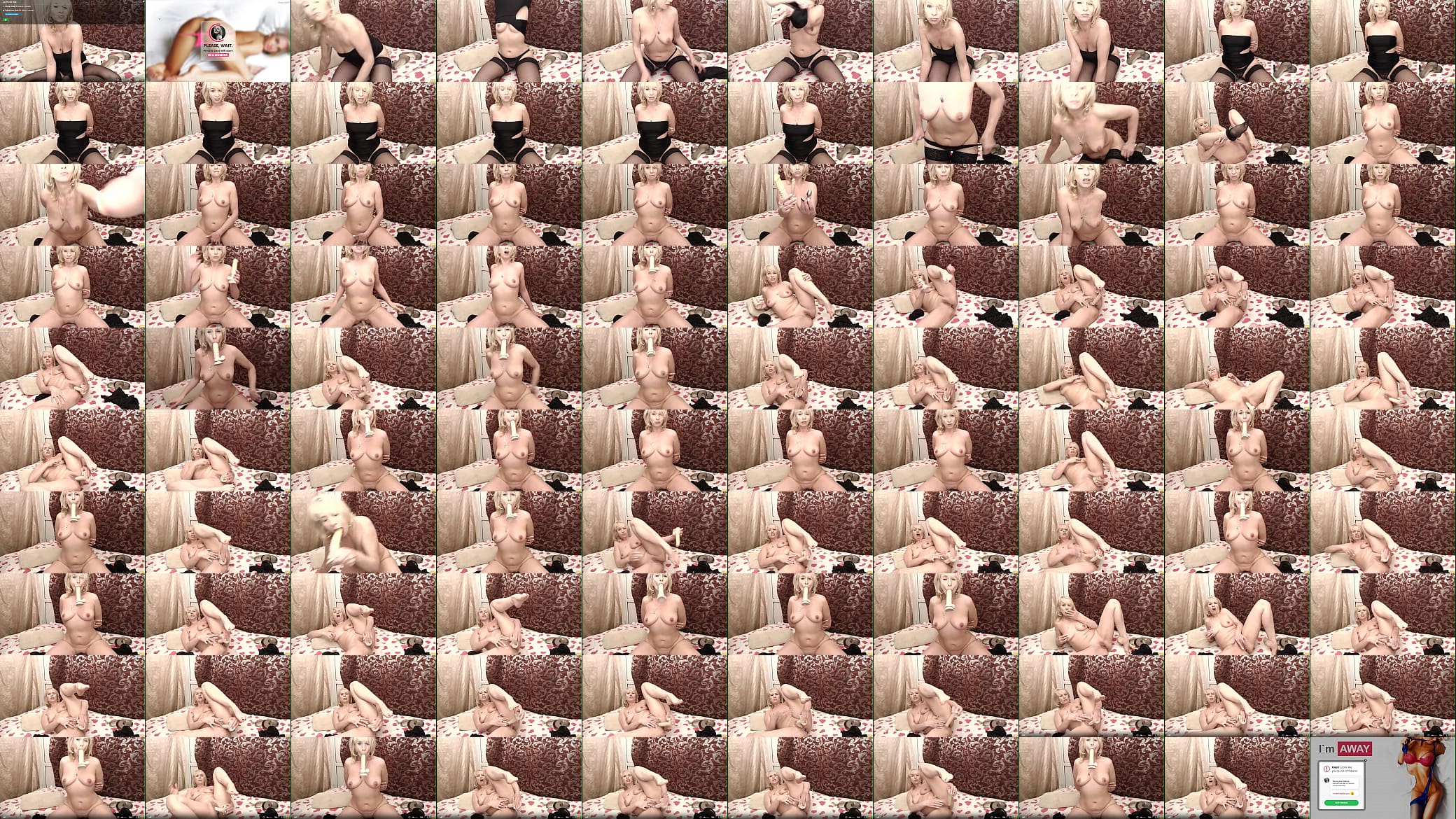 Remote training of a mature virtual slut... Distance START-STOP show by OVERHEAD... 预览图