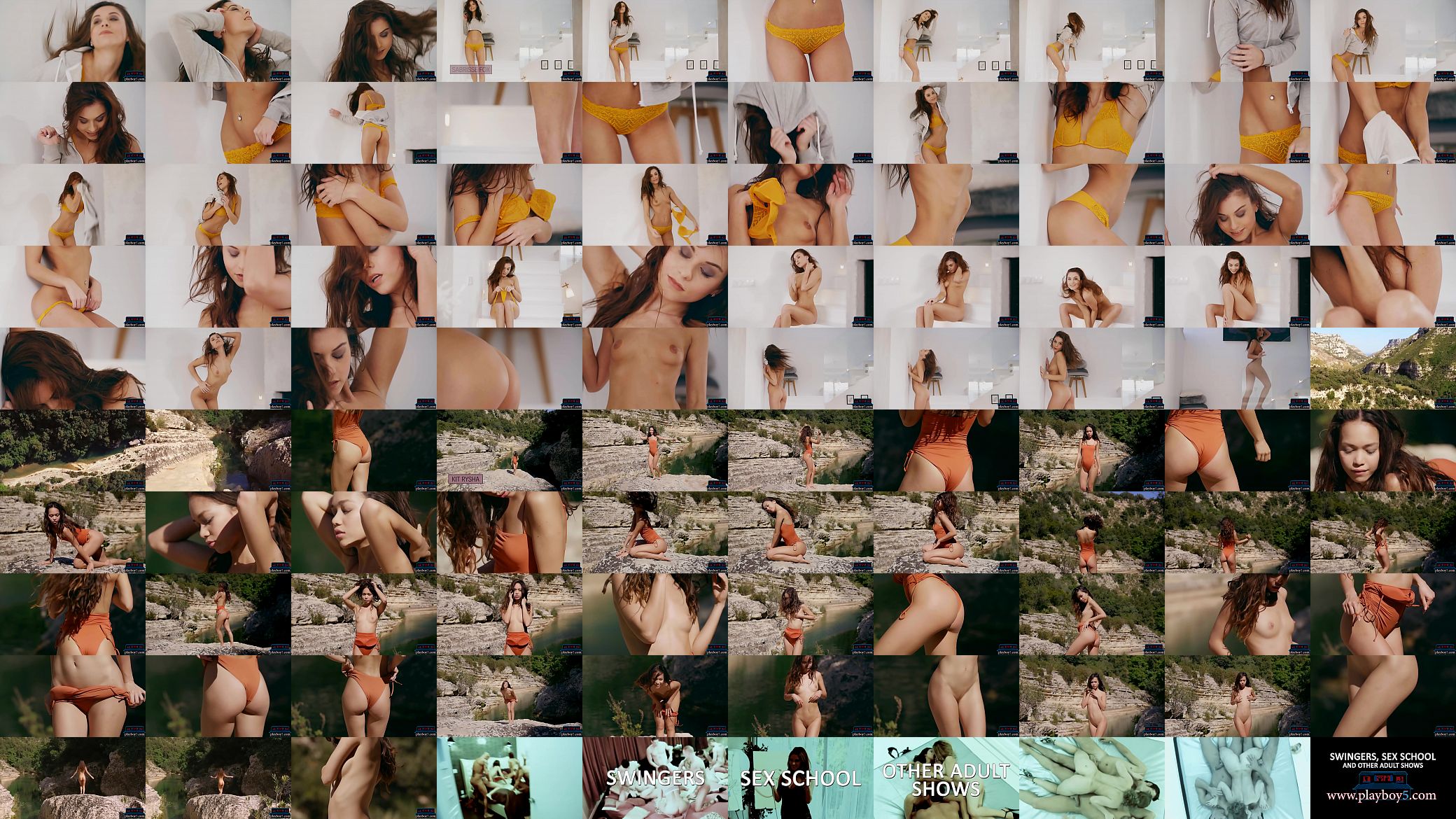 Tight body teen babes very hot stripping and posing 预览图