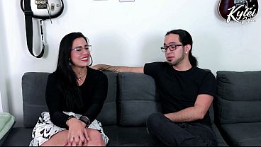 Big butt latina Kylei Ellish passes her first porn casting with A