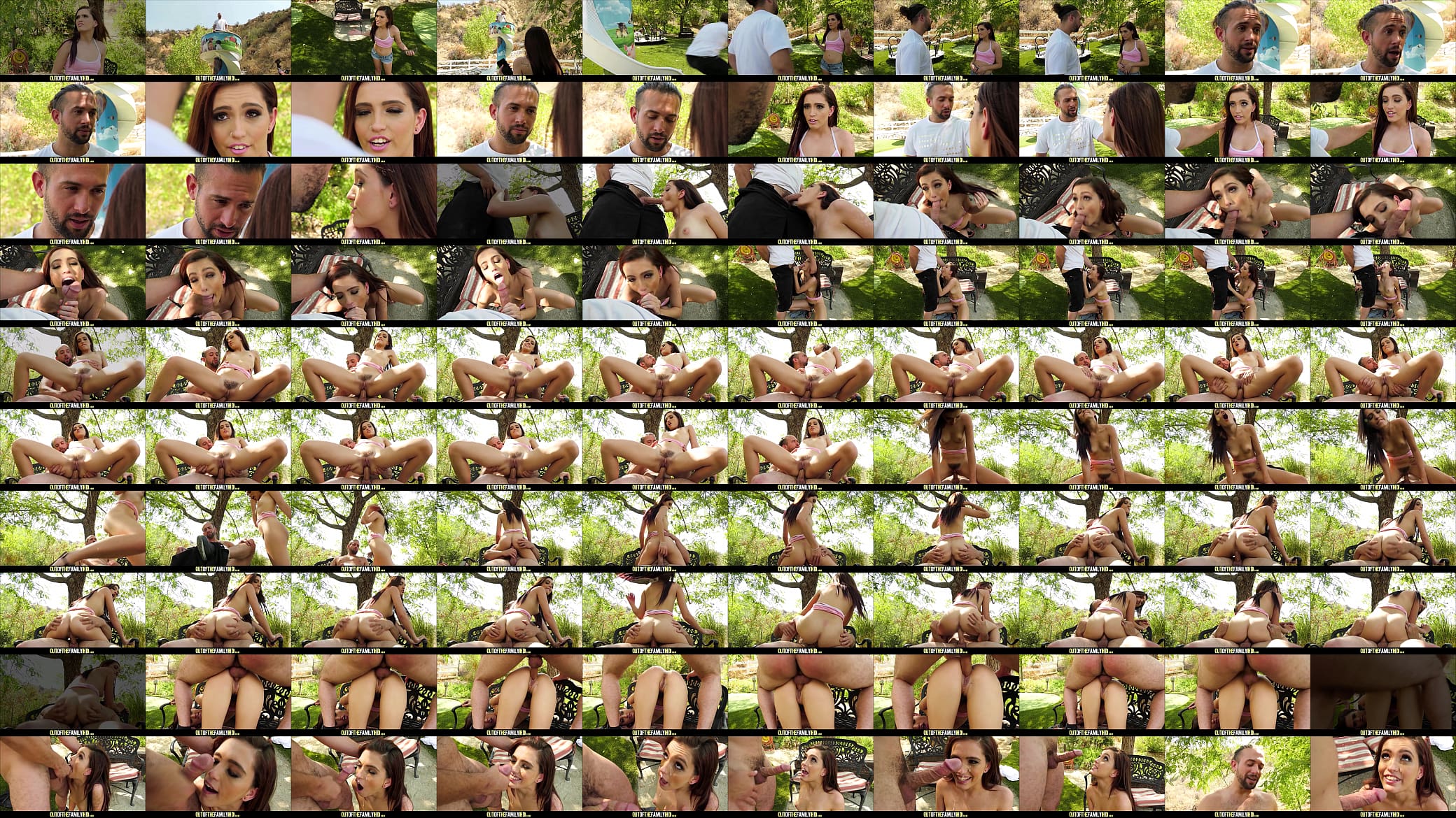 Tiny Brunette Teen Step Sister Brooke Haze Fucked By Step Brother One Last Time In Park 预览图