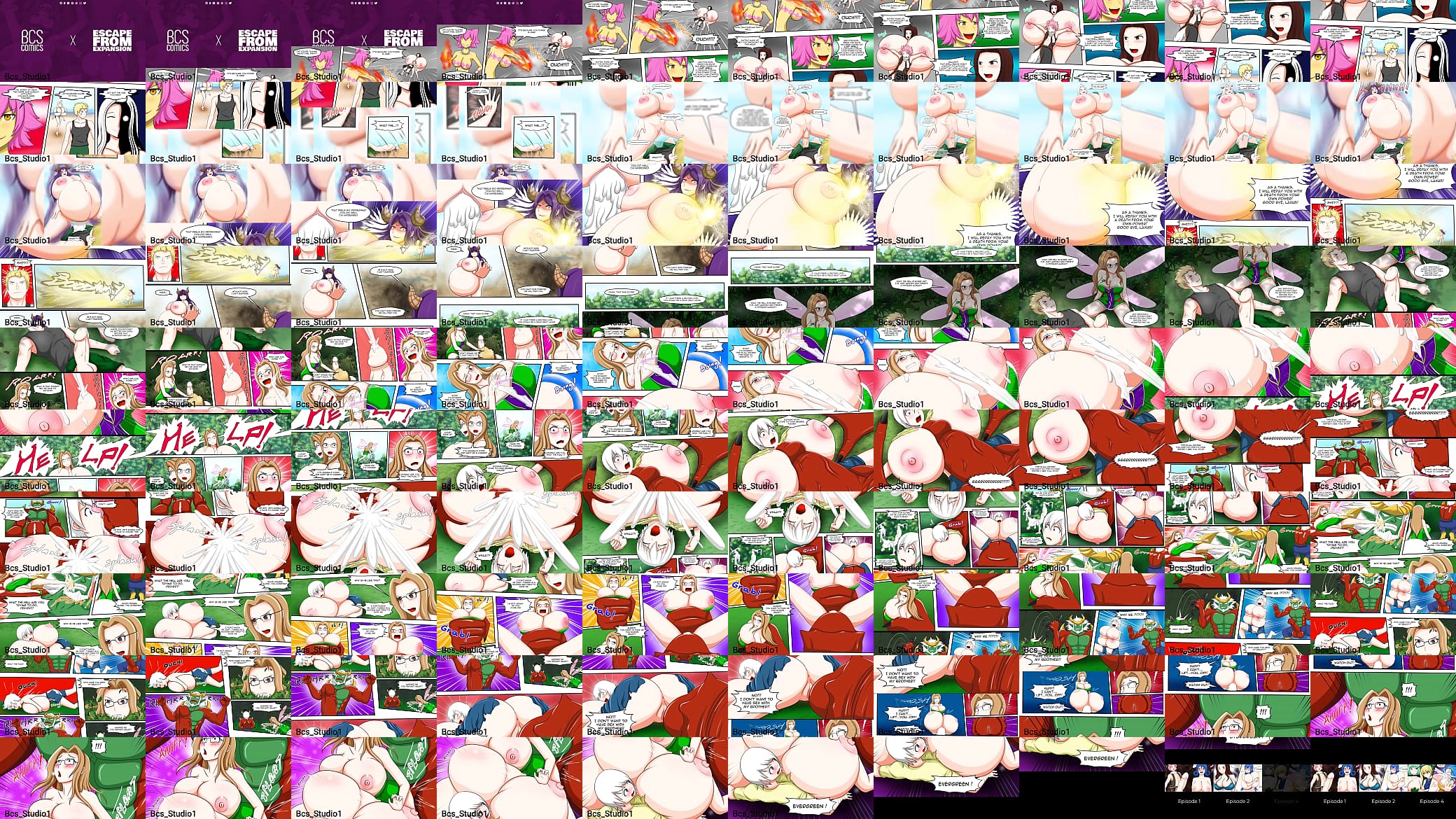 The Huger Game Ch01 - A Fairy Tail Parody - Giantess Growth Breast Expansion Inflation Hentai 预览图