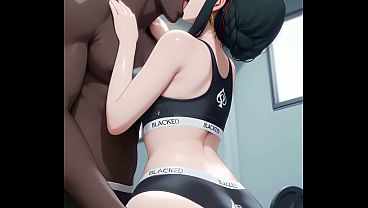 Yor Forger Goes Black! (AI)