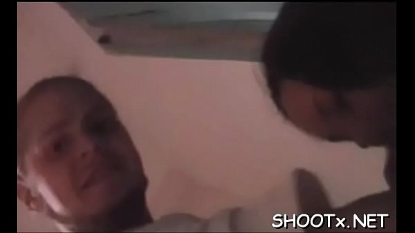 Delicious amateur babe rides his fat cock like ...