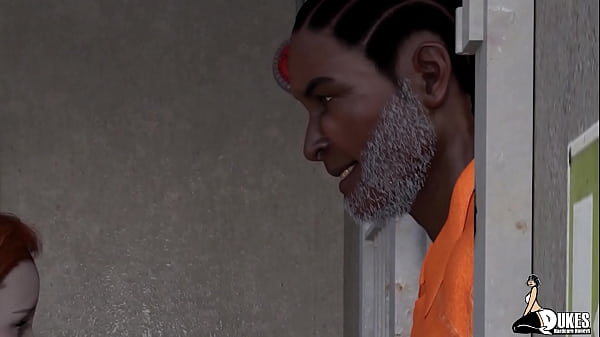 A warden uses his big booty wife to help calm riots inside his prison