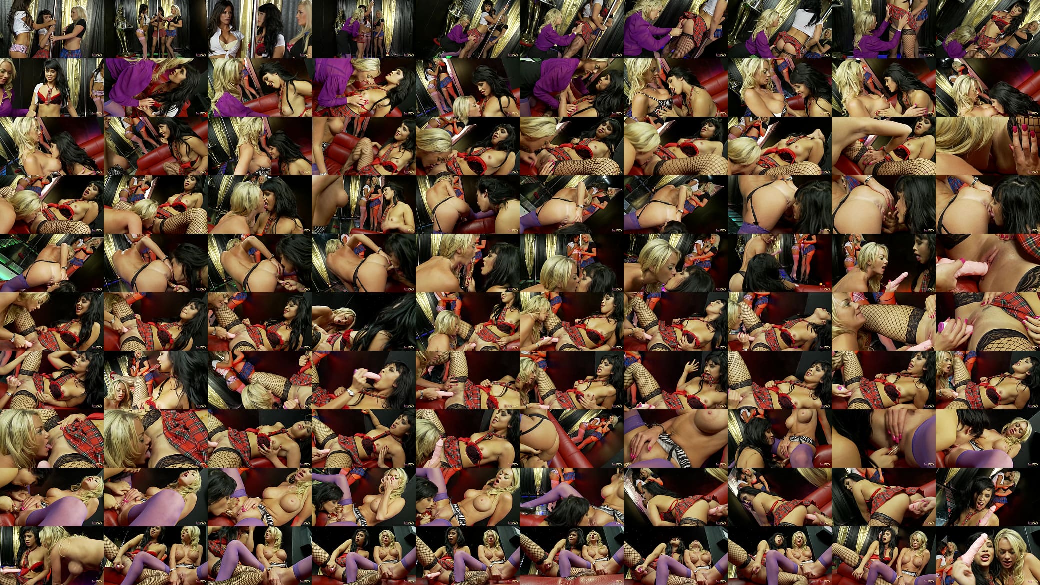 The lesbian strippers get fingered in search of disappeared goods before being inspected 预览图