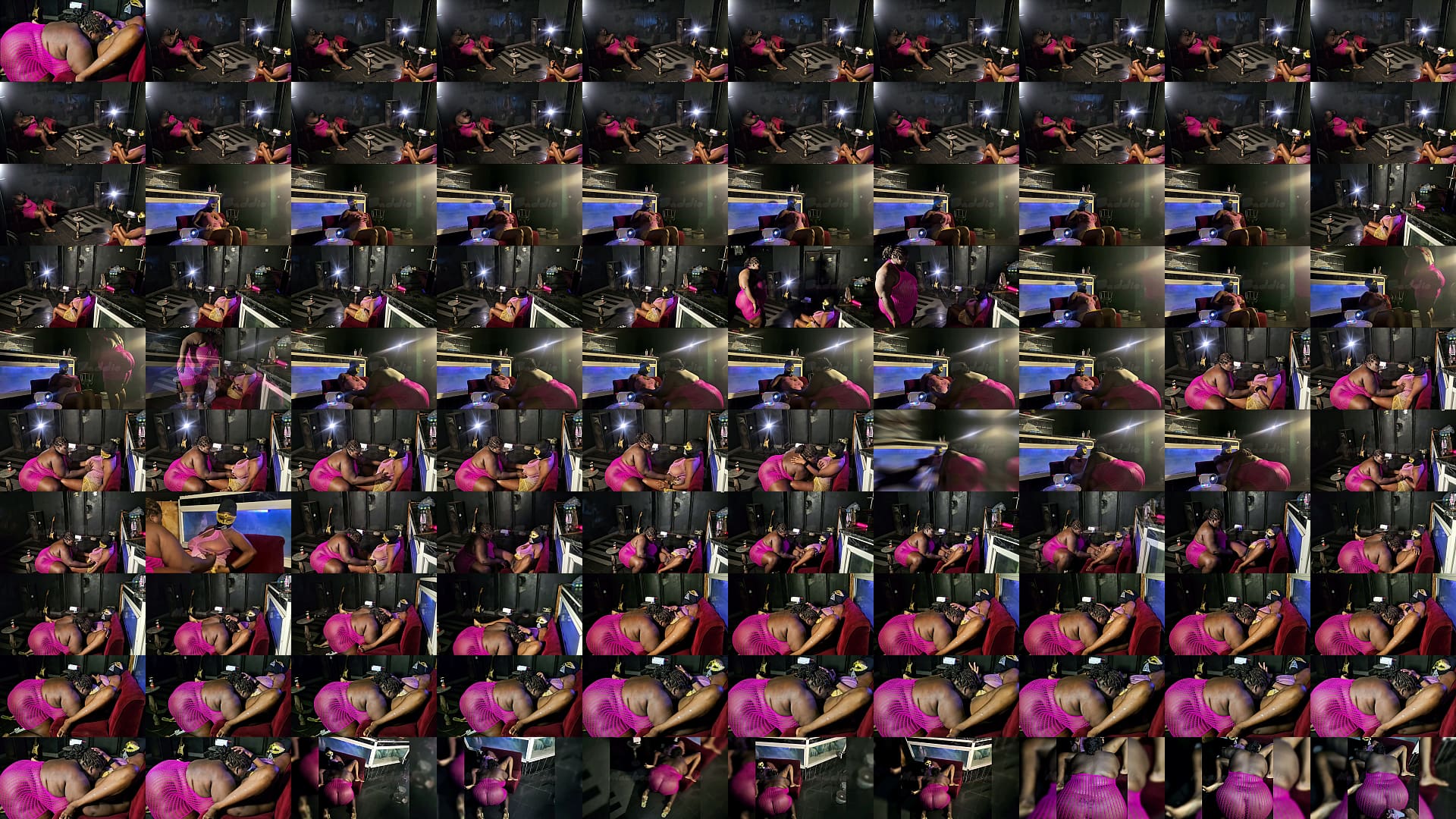BBW Pink Fishnet Booty Worship &ndash; Slow Sensual Twerk &amp; Curves on Display 预览图