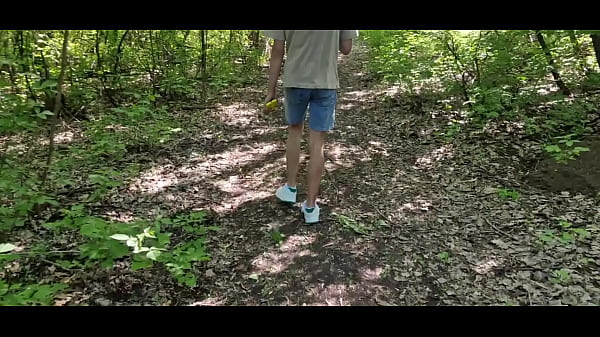 Download Video - An 18-year-old teenager was walking by in the woods and I fucked him in the ass without a condom