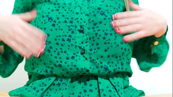 Hot girl takes off her sexy dress. Moaning - DepravedMinx