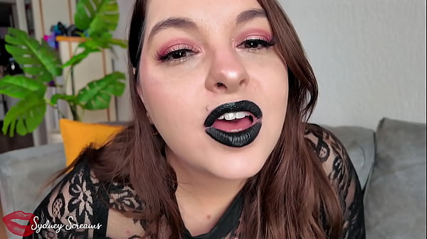 Lipstick Loyalty Love Spell - Your Lipstick Goddess Sydney Screams Casts a Powerful Spell to Further Ensnare Your Mind - POV Kissing, Black Lipstick, Witchcraf