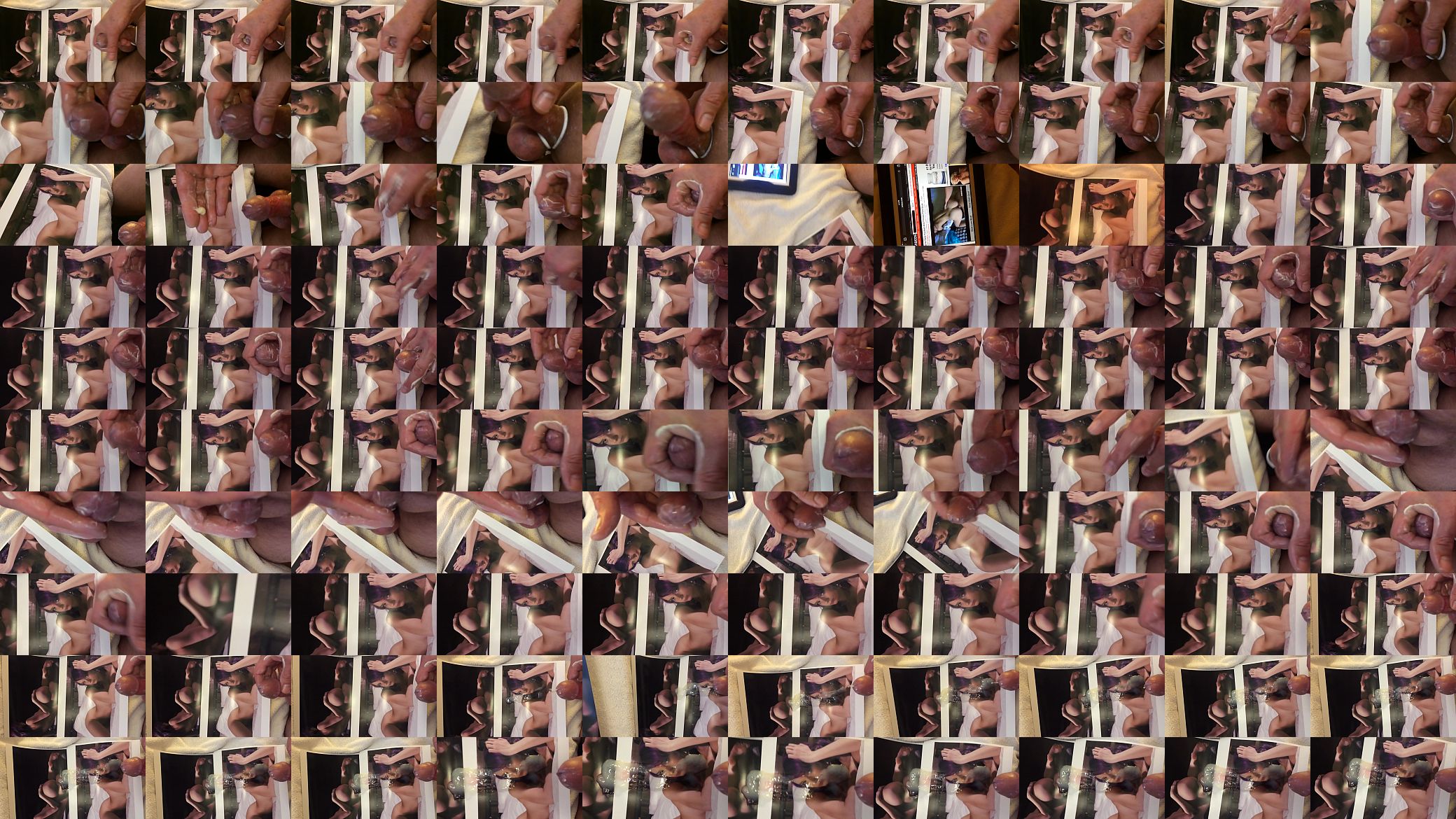 Jacking off for Shirley92 with cumshot tribute 预览图