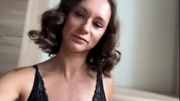 Cute MILF Cassiemua Showing You Her New Black Lingerie