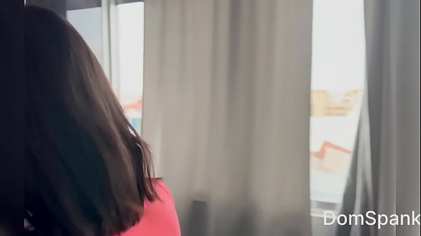 How to convert a cute girl into a spanking model full video in DomSpank channel