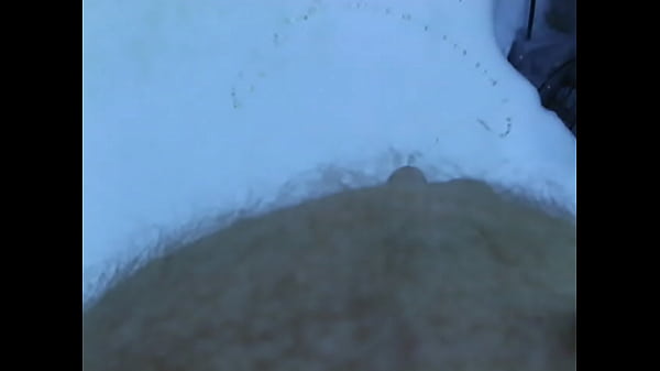 Getting the snow on my deck pissy