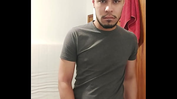 Download Video - Uncut solo boy jerking off&comma; stroking cock and cum