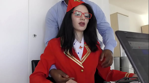 Air Hostess Delia Pence Creampied