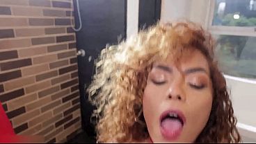Jax Slayher's casting of a Colombian Ebony MILF for Blacked ends in rough sex with a creampie in her massive ass!