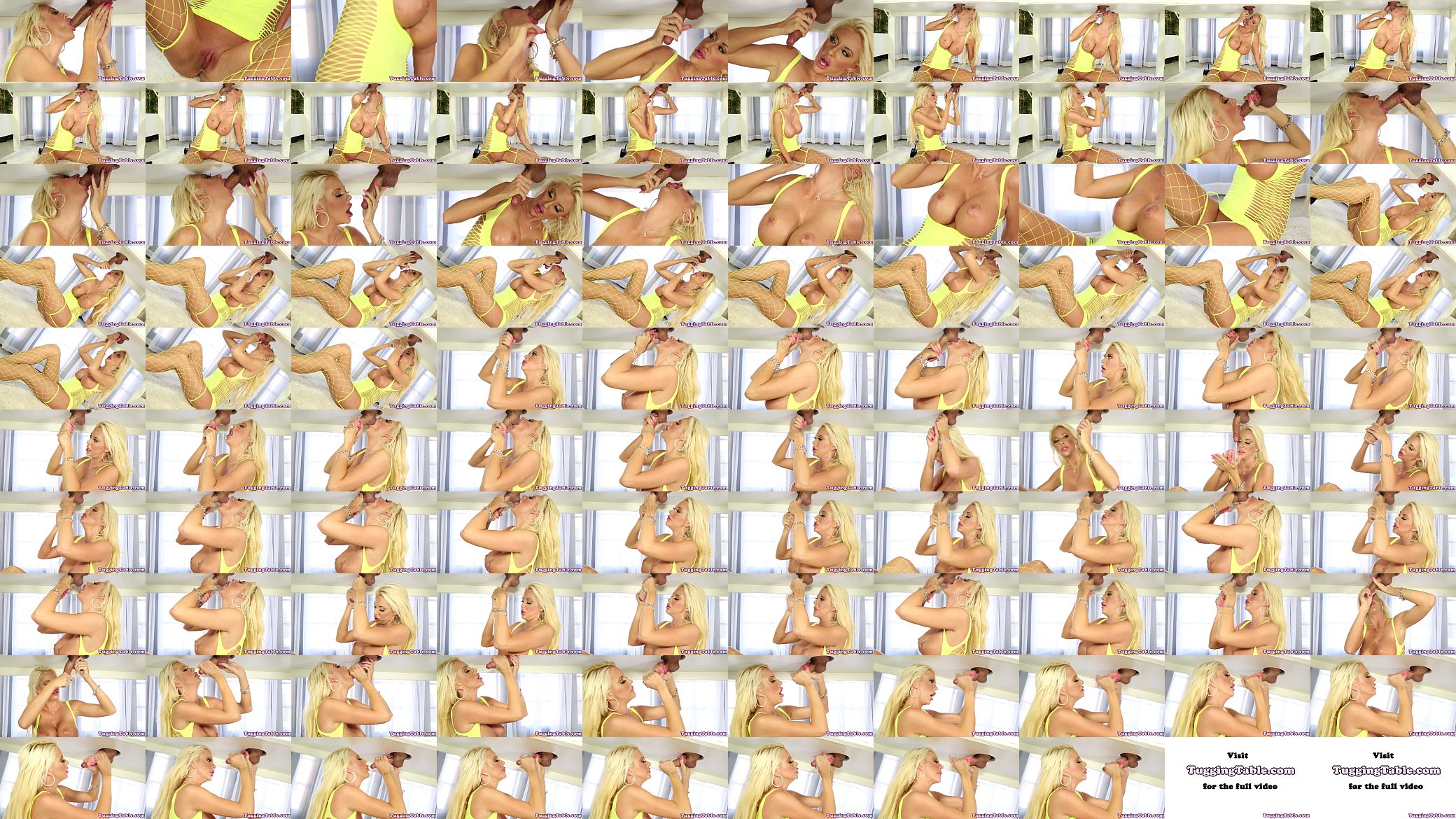 Dong tugging CFNM bimbo pampering dick 预览图