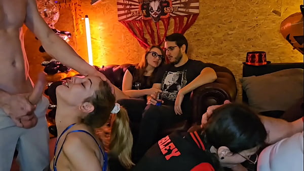 HALLOWEEN "Scary Porn Movie", Lety Howl, Lyna Jade, Irogenia, Coquette & Brad,...The REAL BACKSTAGE orgy after shoot! What you didn't see...!