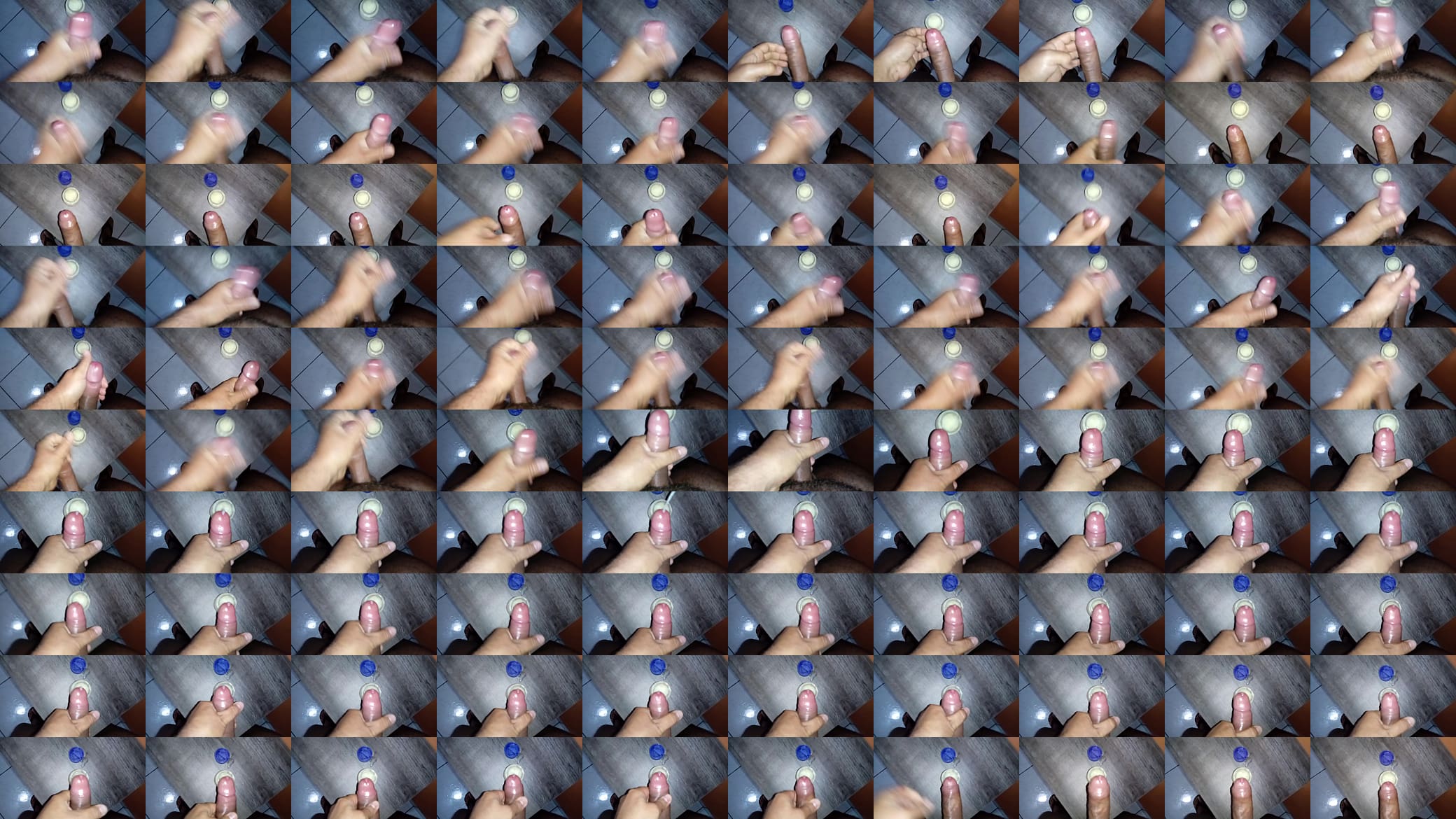 Eu, praticando o Fetiche Porra Congelada. Minha trig&eacute;sima quinta gozada no pote de porra congelada. O pote j&aacute; est&aacute; praticamente cheio. 预览图