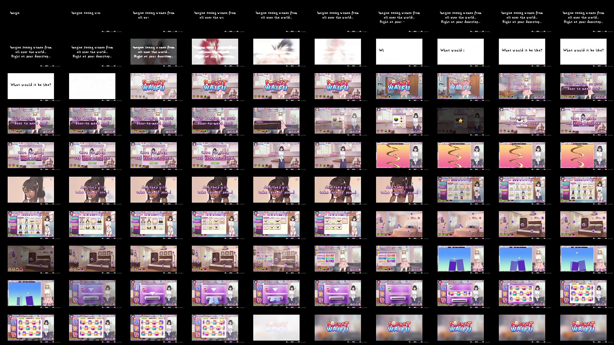 Pocket Waifu Trailer Hentai Games 预览图
