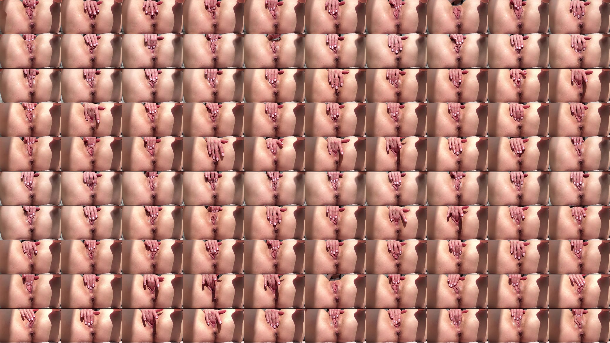 Close Up Of Pink Creamy Pussy With Pulsating Screaming Orgasm 预览图