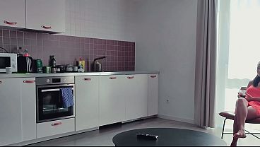 Stepbrother, I just want to watch my show! Wow, what a big cock you have! Taboo. POV