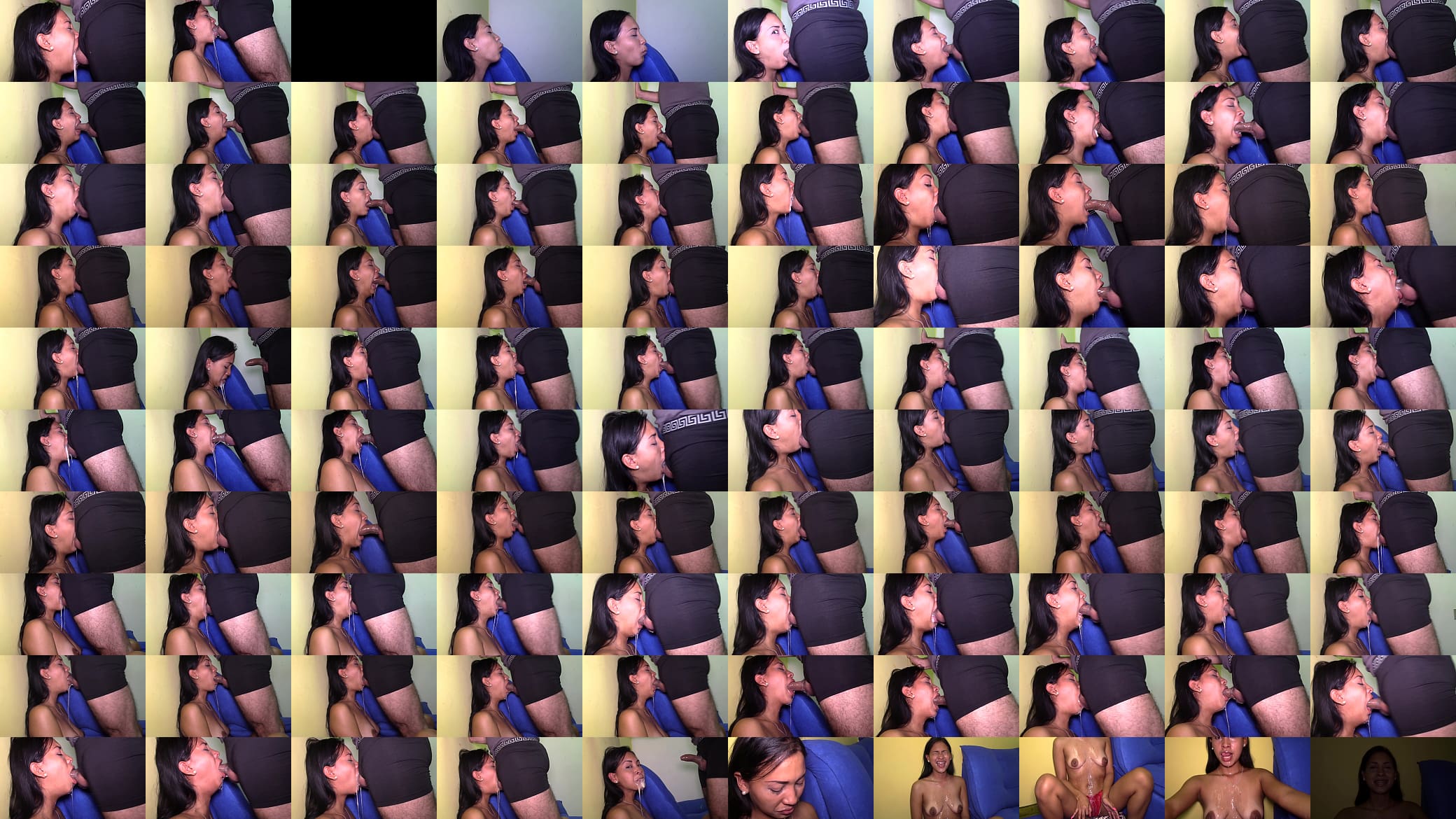 PUKING DEEPTHROAT AGAINST THE WALL POCAHONTAS 预览图
