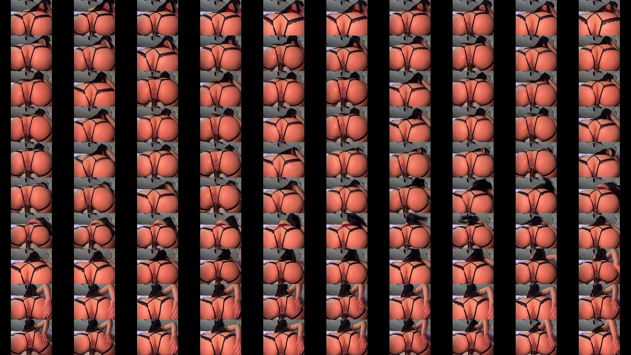 Creamy POV: Ride Black Dildo Domination 预览图