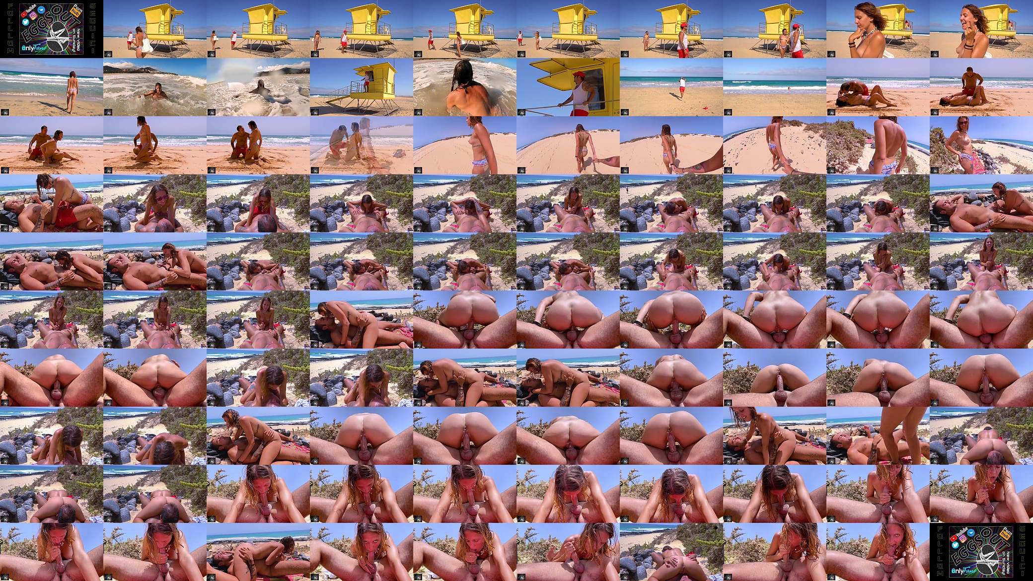 Mi faccio sbattere dal bagnino sulla spiaggia. 预览图