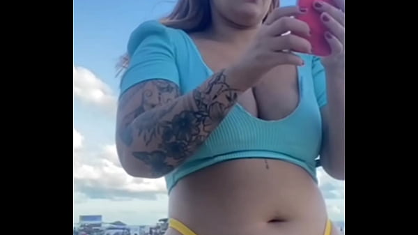 I'm at the beach showing off to other men and my husband doesn't even notice