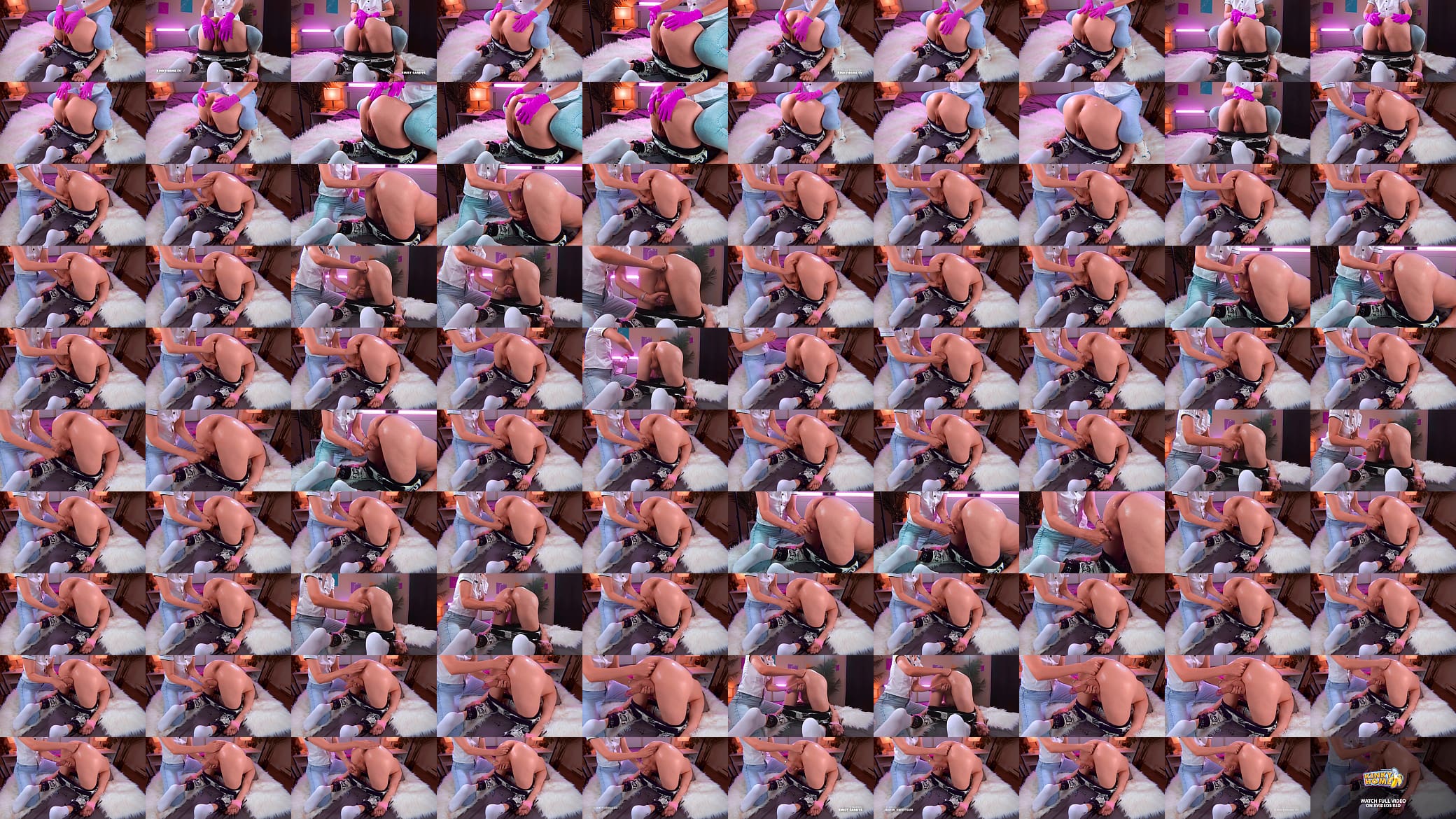 The hottest prostate massage for slave guy 预览图