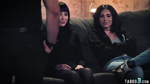 Jailbird teen Charlotte Sartre and her GF anal fucked by probation officer