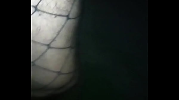 Naked in the grass Nature Fishnet Stockings pai...