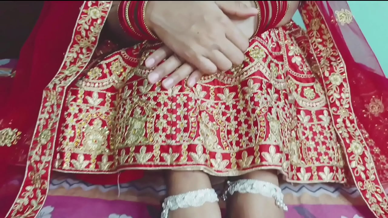 First Night of Sexy Desi Bhabhi Fucked By Husband