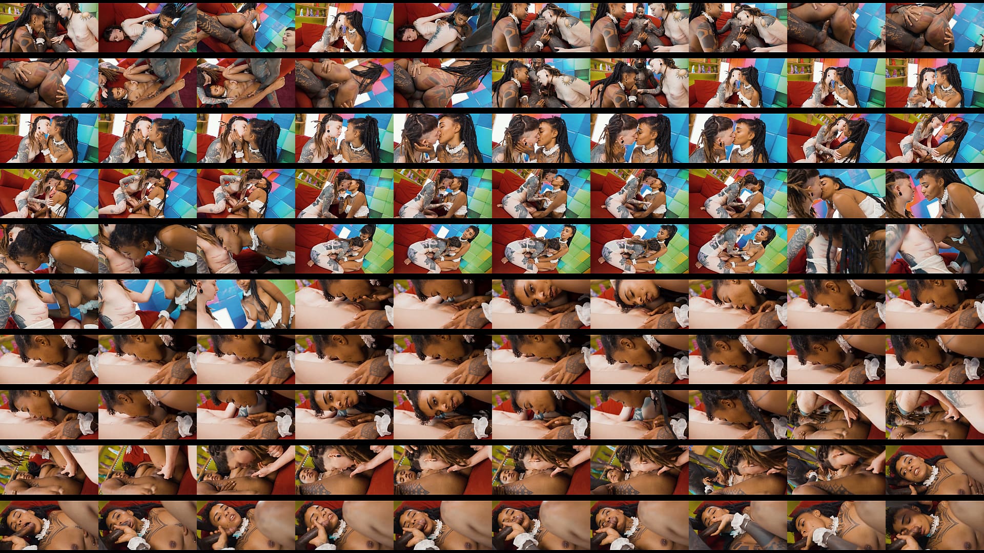 Wild Interracial Threesome Dark Skin TEEN 预览图