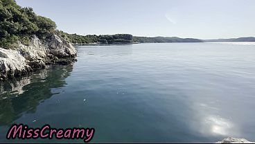 Dick Flash French Teacher Handjob Student Big Cock Nudist Beach Voyeur Public Caught by Swimmers 4K - MissCreamy