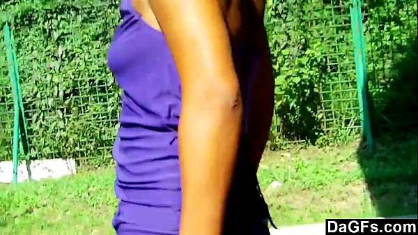 Dagfs - She Flashes Her Ass Outdoor And Suck My Dick
