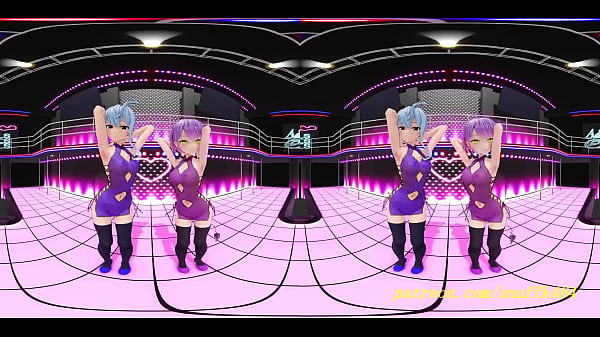 VR180 mmd SuiTowa Dance 3d hololive Hentai 75 sec