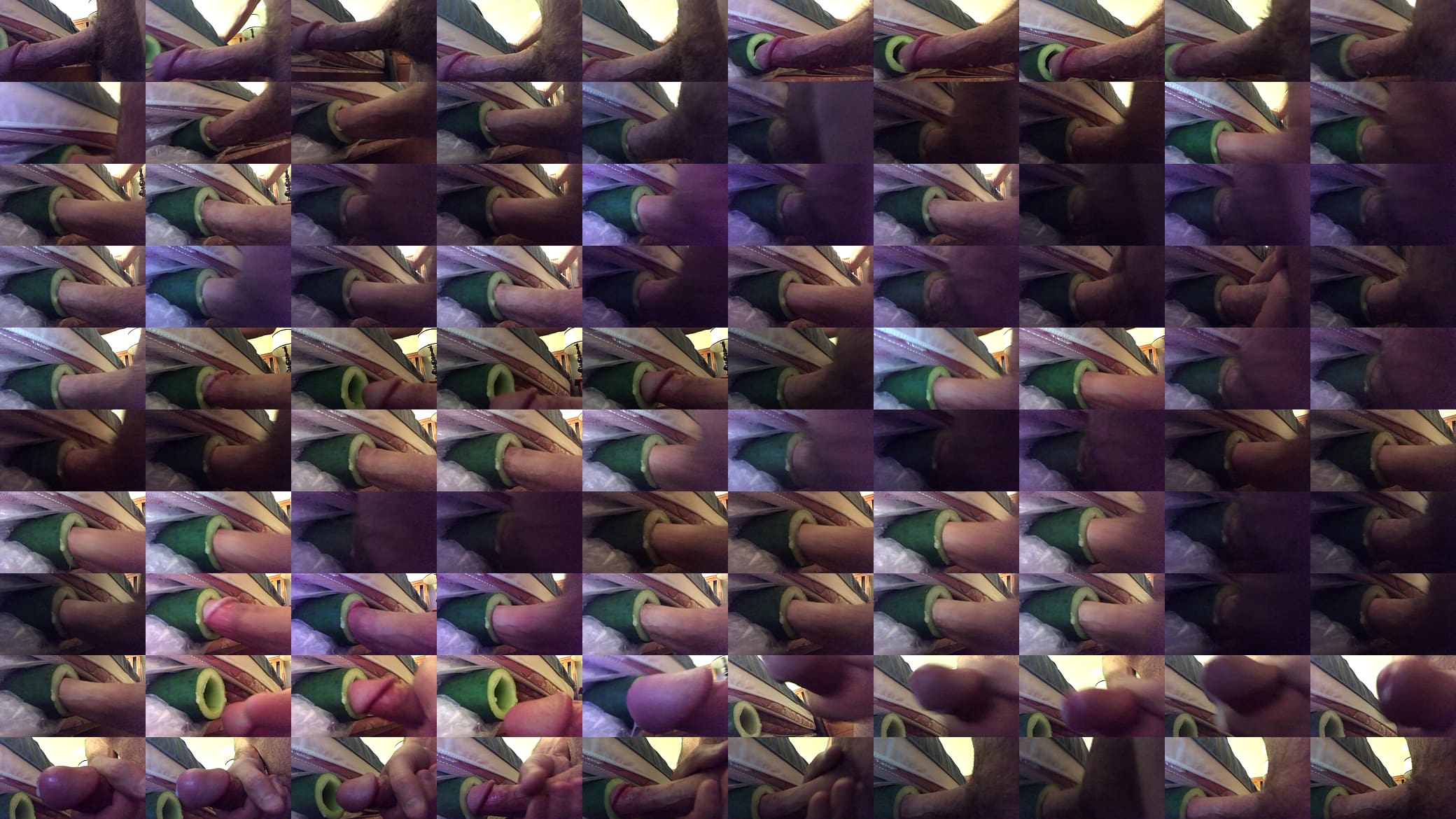 Fucking and Cumming in a Hollow Cucumber.MOV 预览图